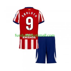 Fußballtrikots Atlético Madrid Alexander Sorloth 9 Kinder 2026-2027 Kurzarm Heimtrikotsatz kaufen